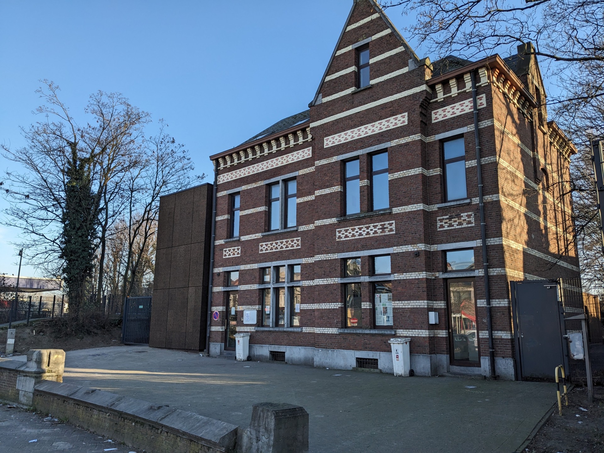Gevel Free Clinic in Antwerpen-Noord