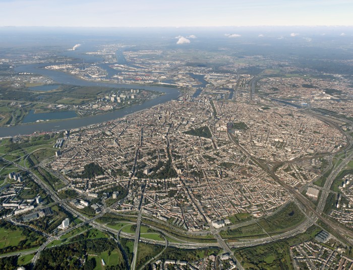 Luchtbeeld Antwerpen 
