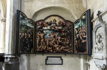 Het Van Hemessen kunstwerk in de Sint-Jacobskerk