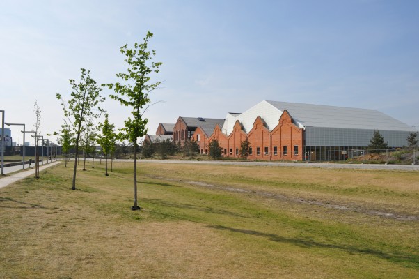 De Parkloods in Park Spoor Noord in werf