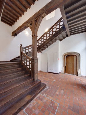 Het Mercator-Orteliushuis in de Kloosterstraat na renovatie