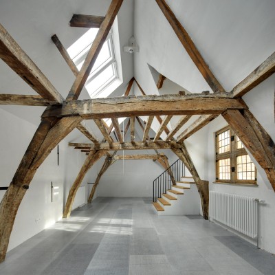 Het Mercator-Orteliushuis in de Kloosterstraat na renovatie