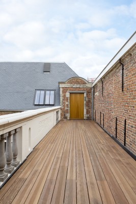 Het Mercator-Orteliushuis in de Kloosterstraat na renovatie