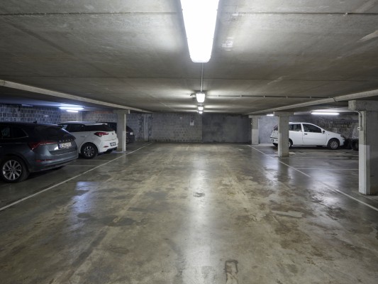 Ondergrondse parkeergarage appartementsgebouw Hogeweg 20-22