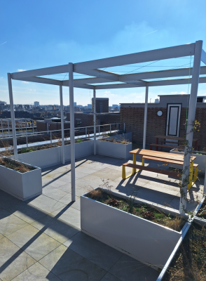 Gemeenschappelijk dakterras