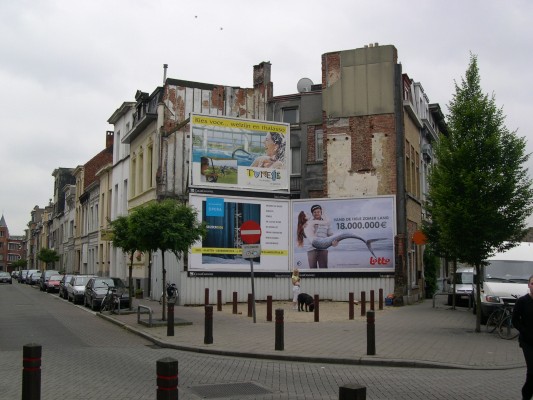 Potgieterstraat 2-4 voor de werken 