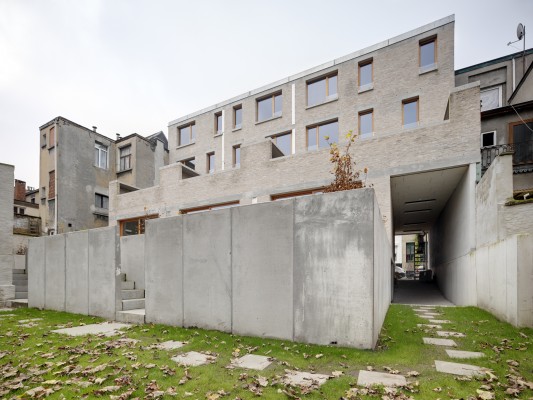 Achtergevel - Van der Keilenstraat 13-15-17-19