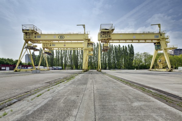 Site Spoor Oost voor de werken © AG VESPA - Bart Gosselin