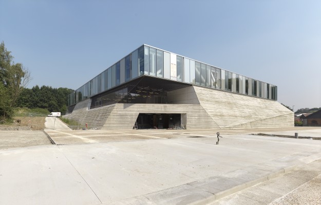 De buitengevel van het Stedelijk Lyceum Topsport 