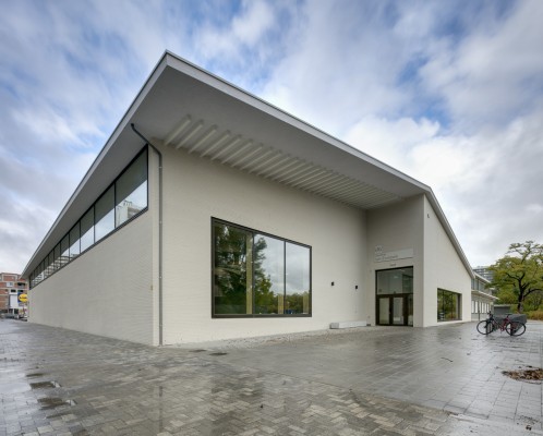 Inkom buurtsporthal IGLO © AG VESPA – Bart Gosselin