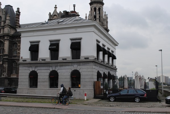 Tavernierkaai 1 voor de werken