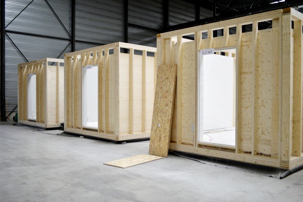 Woningen in het atelier