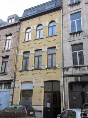 Voorgevel De Marbaixstraat 22 na de werken