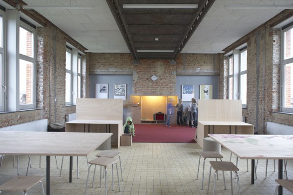 De Kunstacademie in het Opleidingsgebouw in Park Spoor Noord na de renovatie