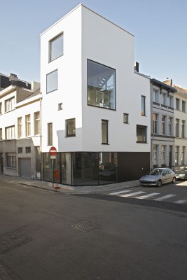 Voorgevel na de werken - Mellaertstraat 28