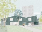 toekomstbeeld nieuwbouw temidden van het groen