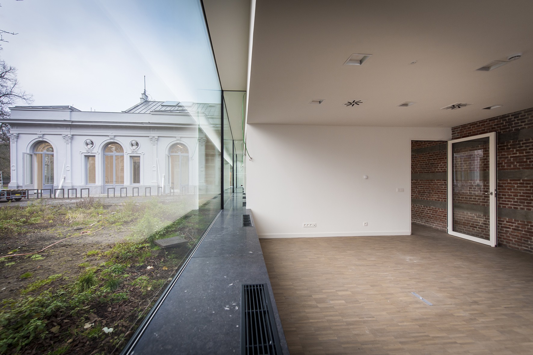 Uitbreiding zaal Harmonie