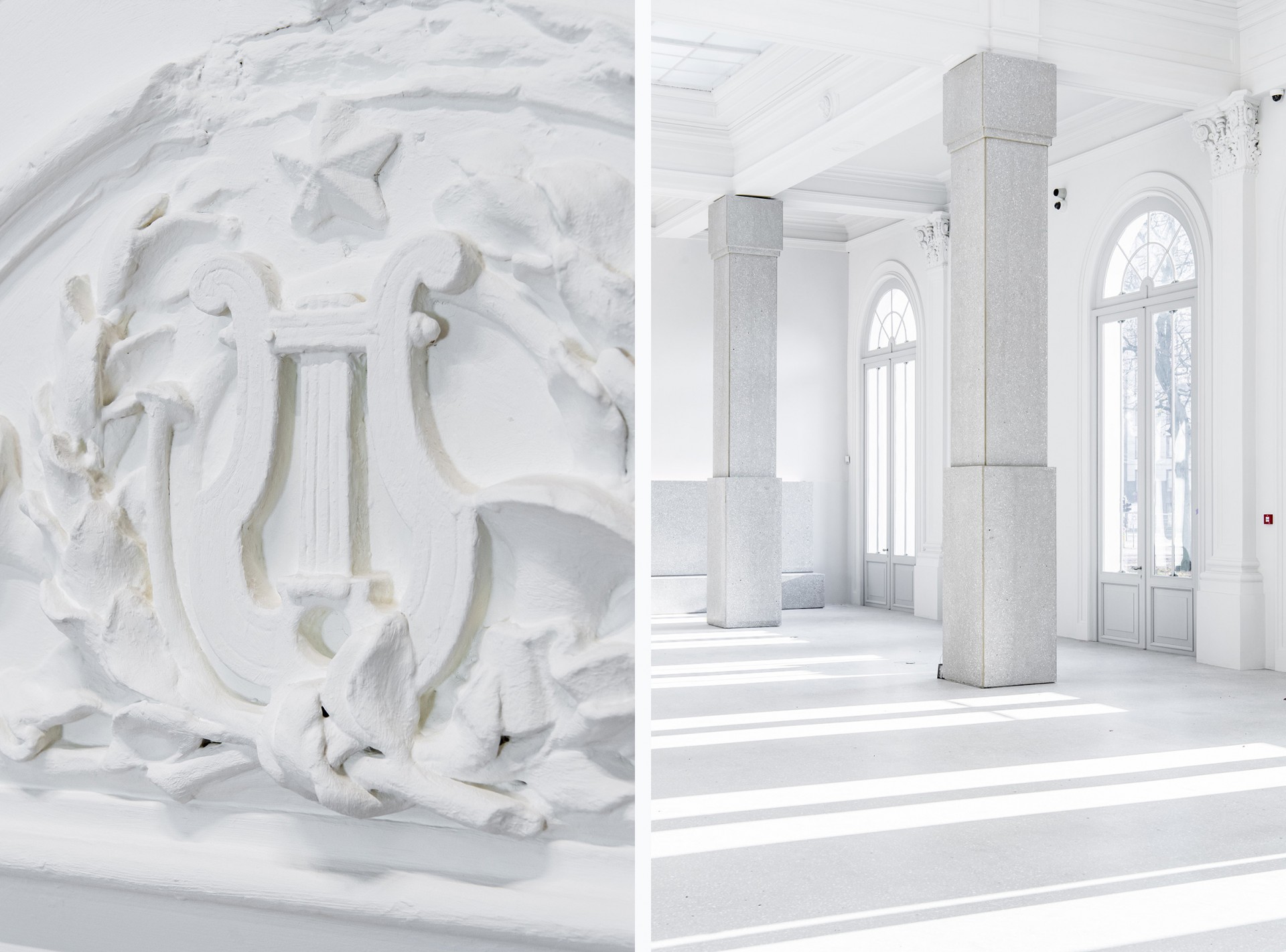 gerestaureerde zaal Harmonie