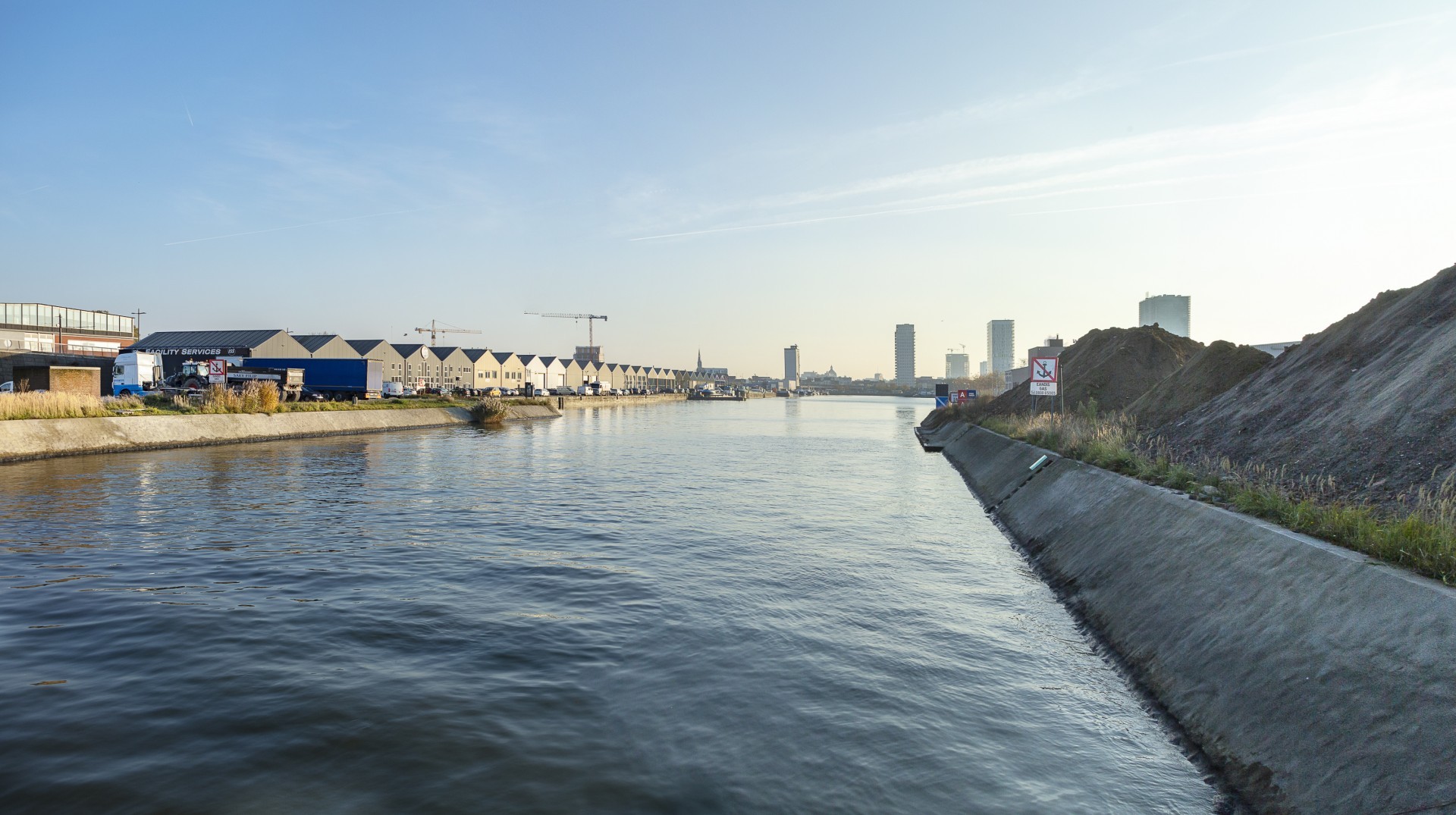 Het Asiadok maakt deel uit van de Innovatieve Stadshaven