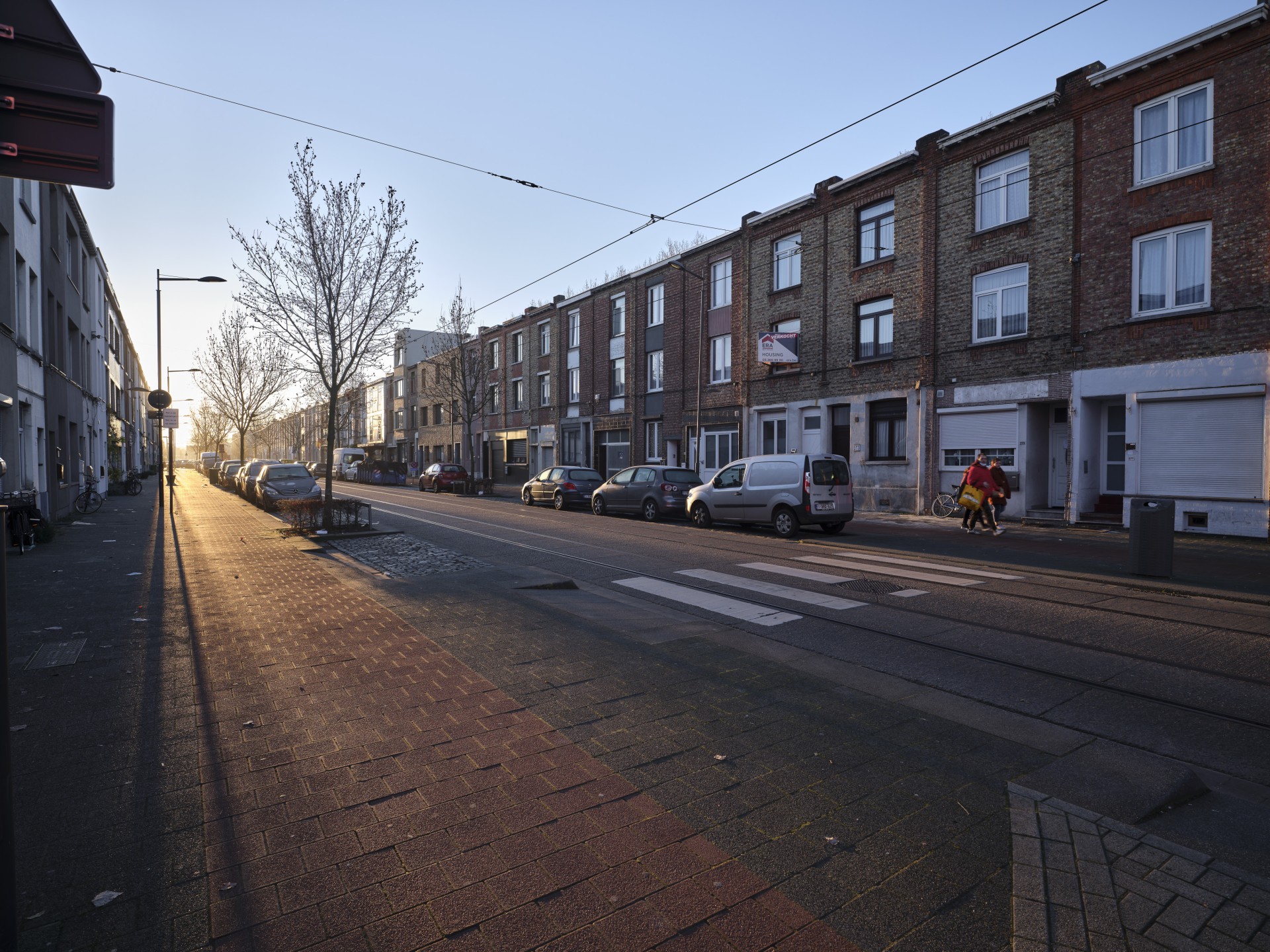 Straatbeeld Ten Eekhovelei in Deurne