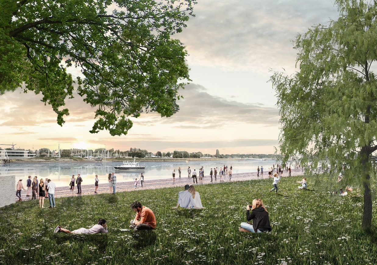 Toekomstige ligweide Loodswezensite © Bureau Bas Smets