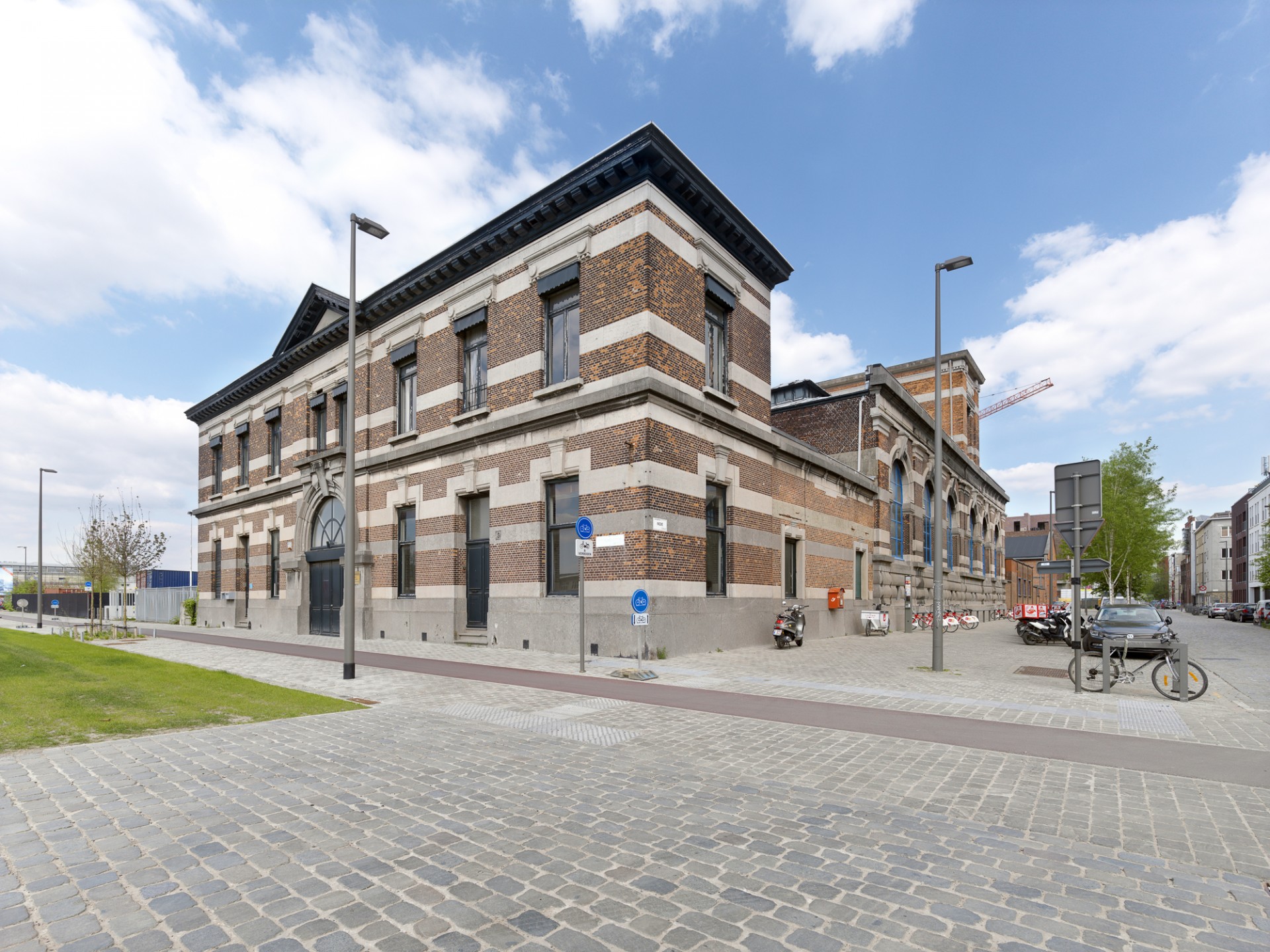 De buitengevel van het Noorderpershuis 