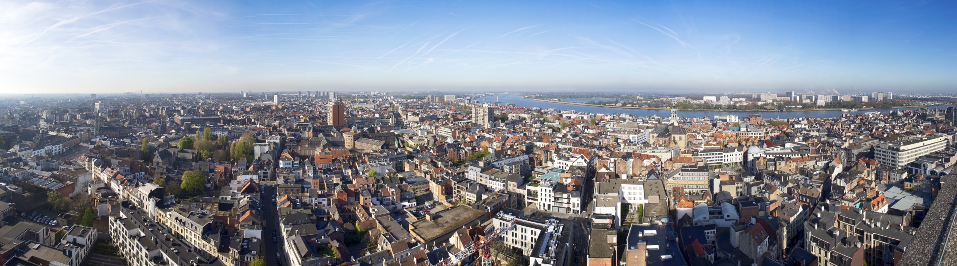 Zicht van op de Oudaan © AG VESPA - Bart Gosselin
