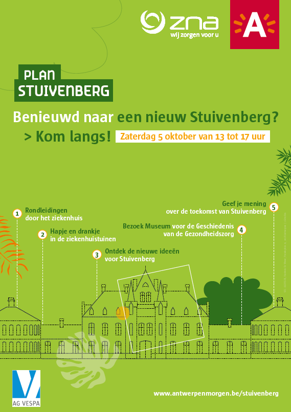 Affiche van Plan Stuivenberg op zaterdag 5/10