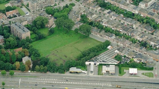 Luchtbeeld Hof van Mols 