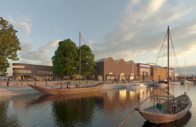 Toekomstbeeld Droogdokkensite © Atelier Kempe Thill