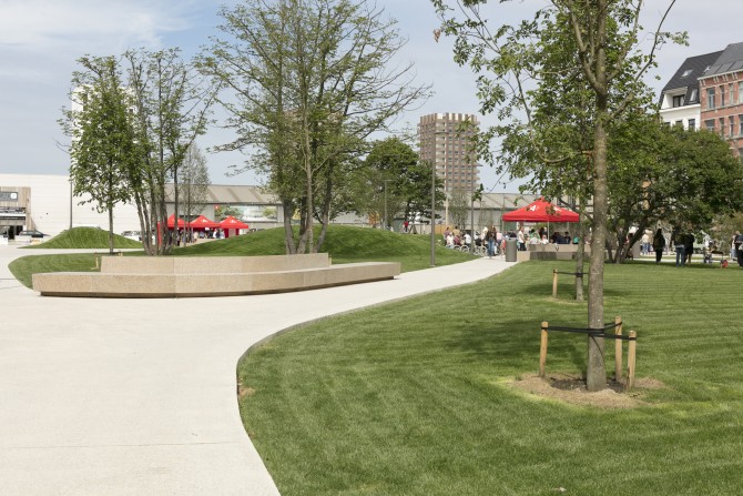 Opening wijkplein op 10 juni 2017