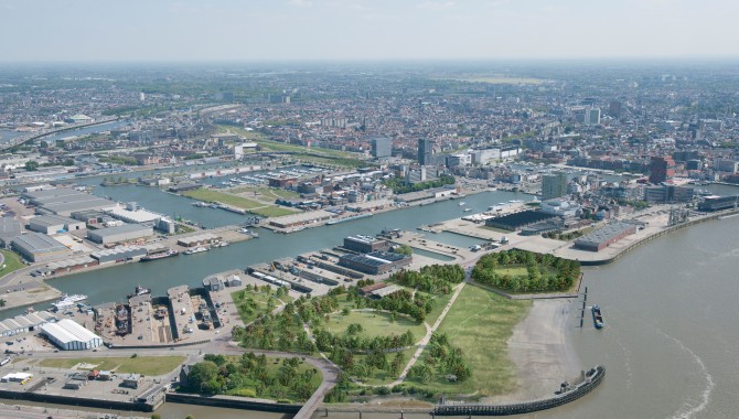 Toekomstbeeld Droogdokkenpark