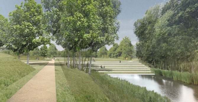 Masterplan Park Brialmont Project Entree Grote_Steenweg © CLUSTER  Witteveen+Bos