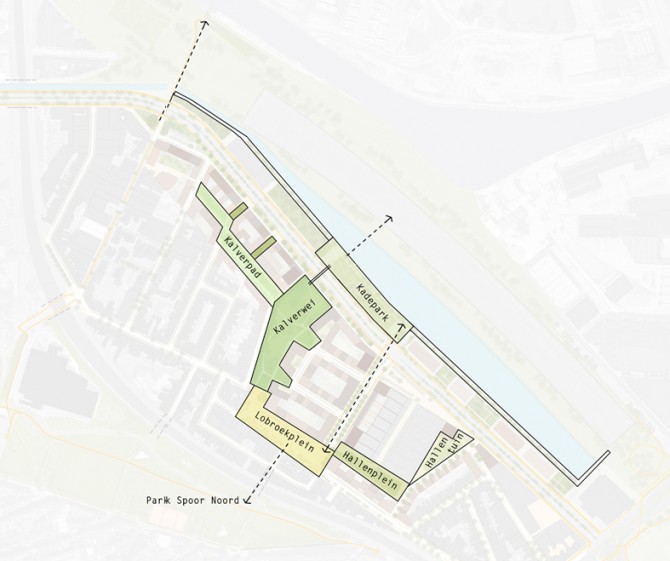 Raamwerkkaart © Palmbout Urban Landscapes - De Smet Vermeulen architecten - Feddes/Olthof Landschapsarchitecten