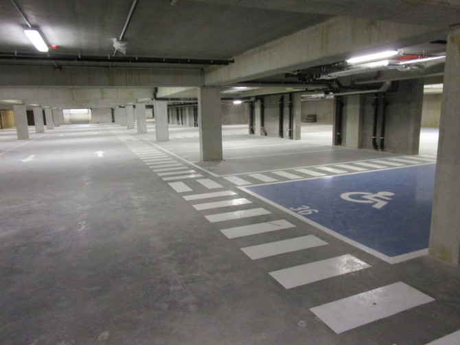 Ondergrondse parking Van Luppenstraat © AG VESPA