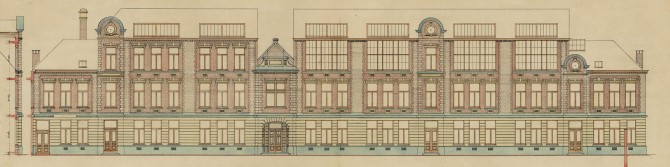 Koergevel school Verschansingstraat