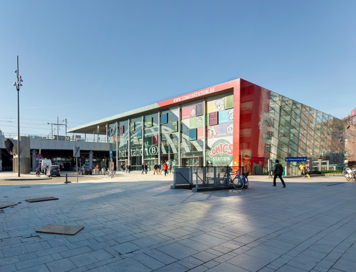 Het Mediaplein in de Kievitwijk © AG VESPA - Bart Gosselin