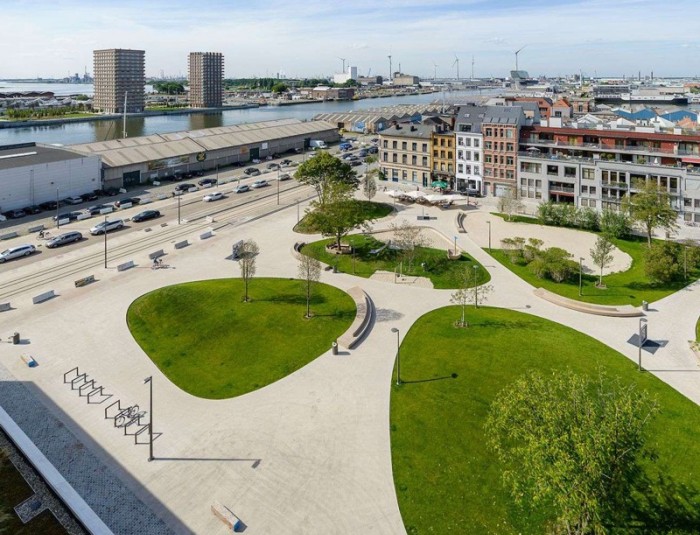 Schengenplein Antwerpen ©PTArchitecten