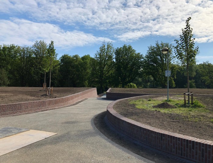 De entree aan de Grotesteenweg 
