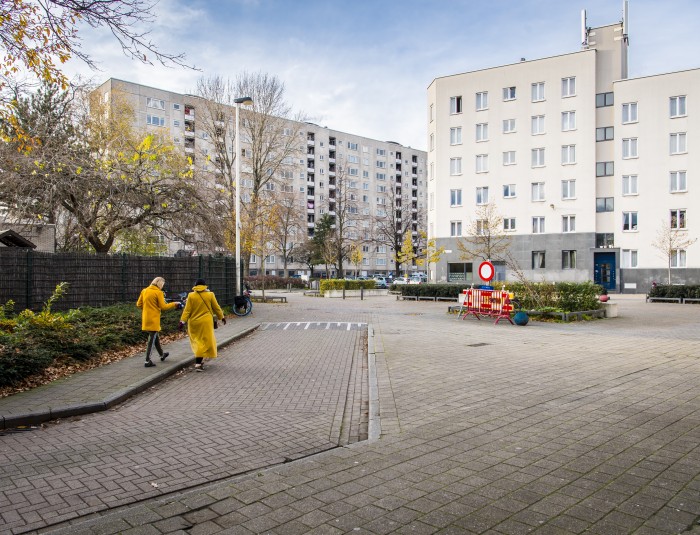 Wilgenstraat appartementsgebouwen Woonhaven