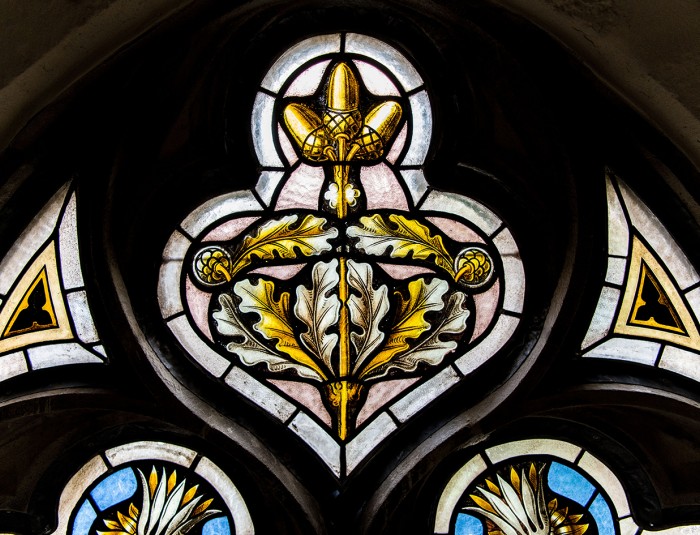 gerestaureerd glas-in-lood