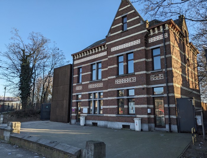 Gevel Free Clinic in Antwerpen-Noord