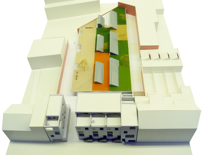 Kinderdagverblijf + 5 passief woningen