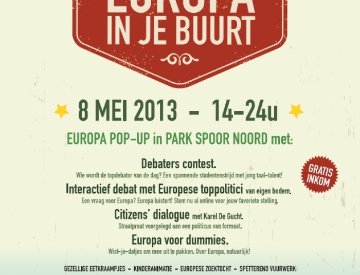 Affiche "Europa in je buurt"