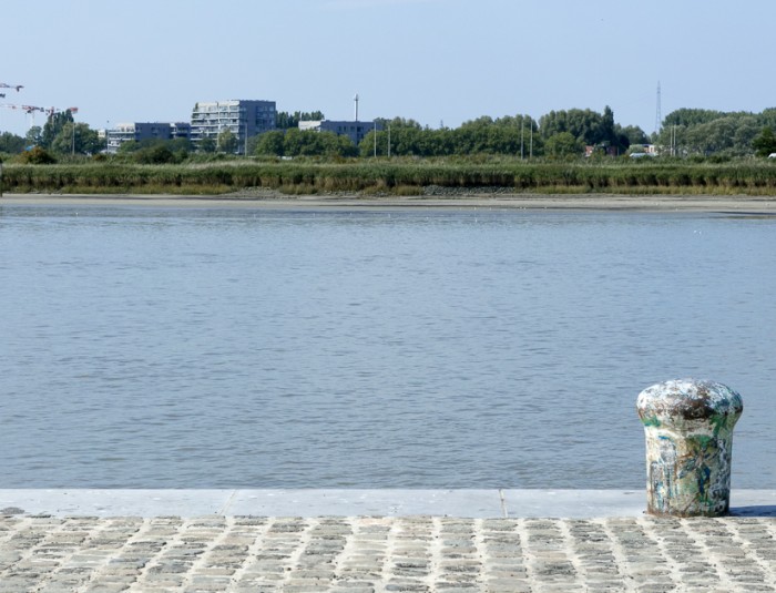 De Scheldekaaien voor de start van de heraanleg © AG VESPA - Bart Gosselin