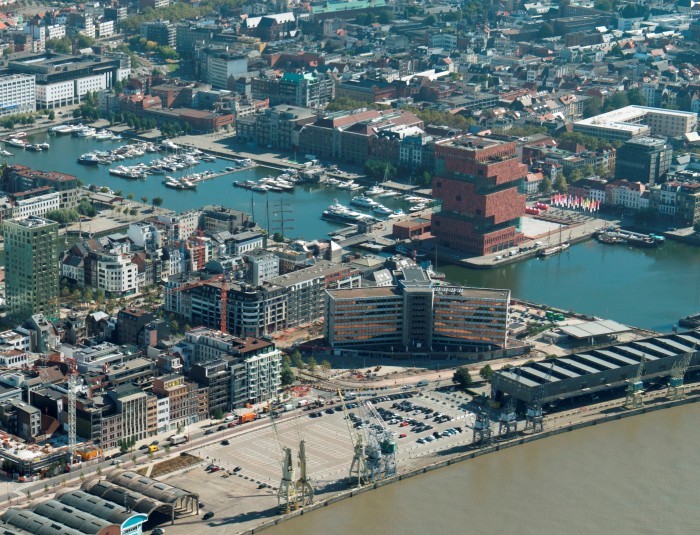 Luchtfoto van de Friendshipsite en omgeving © Patrick Henderyckx