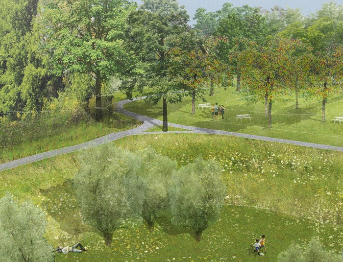 Definitief ontwerp recreatief natuurpark Wolvenberg © CLUSTER - Witteveen+Bos