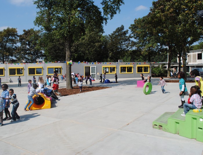 Opening Containerschool op Boomsesteenweg