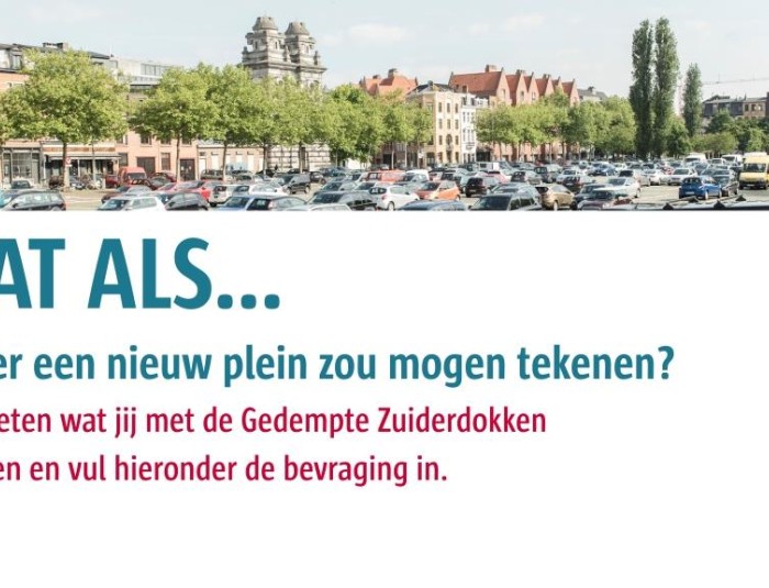 Wat als jij hier een nieuw plein zou mogen tekenen