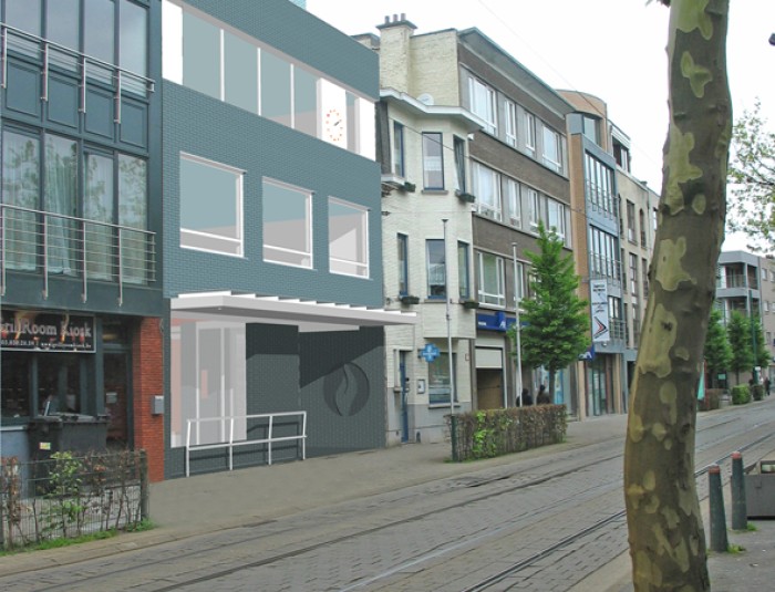 Voorgevel politiekantoor Kioskplaats Hoboken